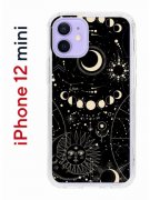 Чехол-накладка iPhone 12 mini Kruche Print Space