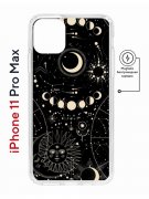 Чехол-накладка iPhone 11 Pro Max Kruche Magnet Print Space