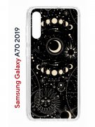 Чехол-накладка Samsung Galaxy A70 2019 Kruche Print Space