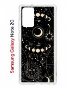 Чехол-накладка Samsung Galaxy Note 20 Kruche Print Space