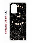 Чехол-накладка Samsung Galaxy A32 4G (598888) Kruche PRINT Space