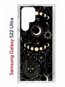 Чехол-накладка Samsung Galaxy S22 Ultra Kruche Print Space