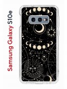 Чехол-накладка Samsung Galaxy S10e Kruche Print Space