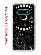 Чехол-накладка Samsung Galaxy S10e Kruche Print Space