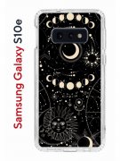 Чехол-накладка Samsung Galaxy S10e Kruche Print Space