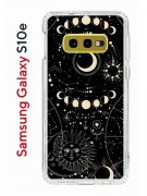 Чехол-накладка Samsung Galaxy S10e Kruche Print Space