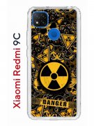 Чехол-накладка Xiaomi Redmi 9C Kruche Print Danger