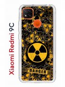 Чехол-накладка Xiaomi Redmi 9C Kruche Print Danger