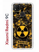 Чехол-накладка Xiaomi Redmi 9C Kruche Print Danger