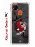 Чехол-накладка Xiaomi Redmi 9C Kruche Print Гармония