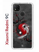 Чехол-накладка Xiaomi Redmi 9C Kruche Print Гармония