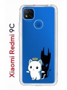 Чехол-накладка Xiaomi Redmi 9C Kruche Print Angel Demon