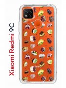 Чехол-накладка Xiaomi Redmi 9C Kruche Print Cake