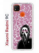 Чехол-накладка Xiaomi Redmi 9C Kruche Print Любовь и Крик