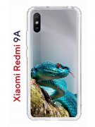 Чехол-накладка Xiaomi Redmi 9A Kruche Print Змея