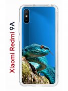 Чехол-накладка Xiaomi Redmi 9A Kruche Print Змея