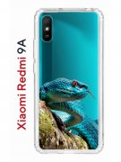 Чехол-накладка Xiaomi Redmi 9A Kruche Print Змея