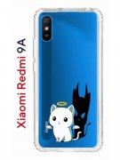 Чехол-накладка Xiaomi Redmi 9A Kruche Print Angel Demon