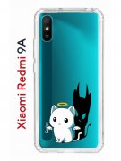 Чехол-накладка Xiaomi Redmi 9A Kruche Print Angel Demon