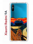 Чехол-накладка Xiaomi Redmi 9A Kruche Print Cookie Scream