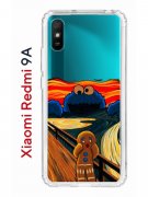 Чехол-накладка Xiaomi Redmi 9A Kruche Print Cookie Scream