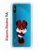 Чехол-накладка Xiaomi Redmi 9A Kruche Print Минни