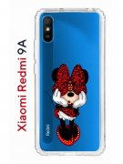 Чехол-накладка Xiaomi Redmi 9A Kruche Print Минни