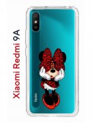 Чехол-накладка Xiaomi Redmi 9A Kruche Print Минни