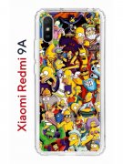 Чехол-накладка Xiaomi Redmi 9A (588935) Kruche PRINT Симпсоны