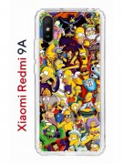 Чехол-накладка Xiaomi Redmi 9A (588935) Kruche PRINT Симпсоны