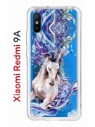 Чехол-накладка Xiaomi Redmi 9A Kruche Print Грация