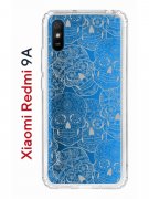 Чехол-накладка Xiaomi Redmi 9A Kruche Print Skull White