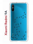 Чехол-накладка Xiaomi Redmi 9A Kruche Print Муравьи