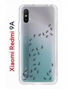 Чехол-накладка Xiaomi Redmi 9A Kruche Print Муравьи