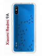 Чехол-накладка Xiaomi Redmi 9A Kruche Print Муравьи
