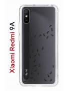 Чехол-накладка Xiaomi Redmi 9A Kruche Print Муравьи