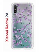 Чехол-накладка Xiaomi Redmi 9A Kruche Print Сакура