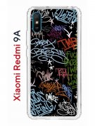 Чехол-накладка Xiaomi Redmi 9A Kruche Print Граффити