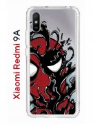 Чехол-накладка Xiaomi Redmi 9A Kruche Print Spider-Man-Venom