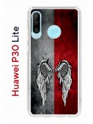 Чехол-накладка Huawei P30 Lite/Honor 20S/Honor 20 Lite/Nova 4e Kruche Print Крылья