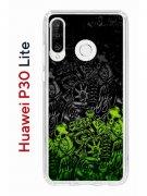 Чехол-накладка Huawei P30 Lite/Honor 20S/Honor 20 Lite/Nova 4e Kruche Print Garage