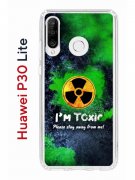 Чехол-накладка Huawei P30 Lite/Honor 20S/Honor 20 Lite/Nova 4e Kruche Print Toxic
