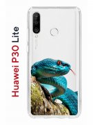 Чехол-накладка Huawei P30 Lite/Honor 20S/Honor 20 Lite/Nova 4e Kruche Print Змея