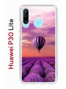 Чехол-накладка Huawei P30 Lite/Honor 20S/Honor 20 Lite/Nova 4e Kruche Print Лавандовый рай