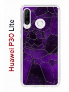 Чехол-накладка Huawei P30 Lite (585137) Kruche PRINT Витраж
