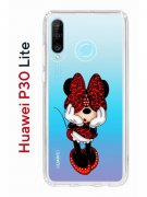 Чехол-накладка Huawei P30 Lite/Honor 20S/Honor 20 Lite/Nova 4e Kruche Print Минни