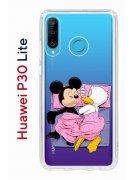 Чехол-накладка Huawei P30 Lite (585137) Kruche PRINT This is life