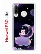 Чехол-накладка Huawei P30 Lite/Honor 20S/Honor 20 Lite/Nova 4e Kruche Print Сон медвежонка