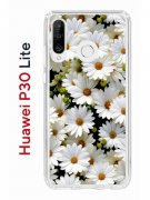 Чехол-накладка Huawei P30 Lite/Honor 20S/Honor 20 Lite/Nova 4e Kruche Print Ромашки