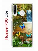 Чехол-накладка Huawei P30 Lite/Honor 20S/Honor 20 Lite/Nova 4e Kruche Print Водопад